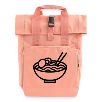Ramen - Rolltop Rucksack mit zwei Griffen - Chintzrosa - Vorne