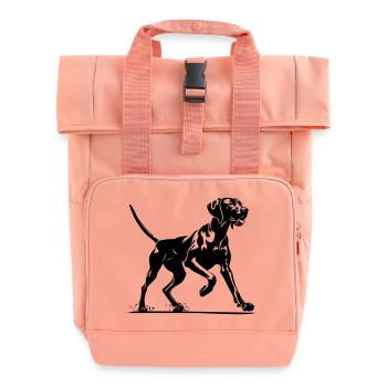 Magyar Vizsla - Rolltop Rucksack mit zwei Griffen - Chintzrosa - Vorne