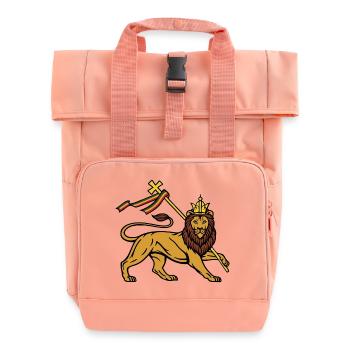 Lion de Juda - Sac à dos Roll Top à deux anses - rose liberty - Devant