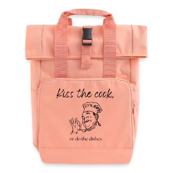 Kiss the Cook - Rolltop Rucksack mit zwei Griffen - Chintzrosa - Vorne