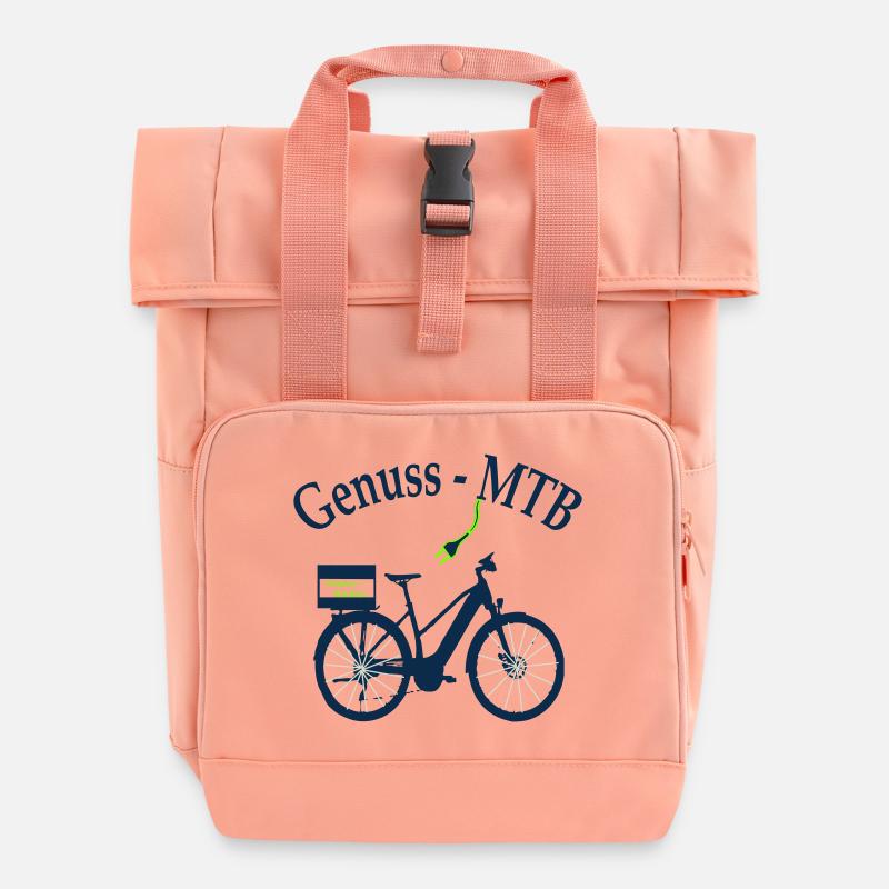 E-MTB Women - Roll Top Backpack with Two Handles - chintz rose