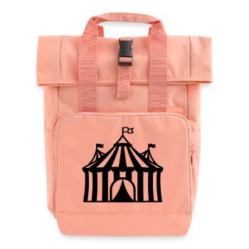 Logo de l’événement Circus Tent Manege - Sac à dos Roll Top à deux anses - rose liberty - Devant
