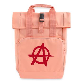 Anarchy - Roll Top Backpack with Two Handles - chintz rose - Front