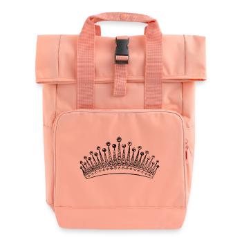 Diadem - Rolltop Rucksack mit zwei Griffen - Chintzrosa - Vorne