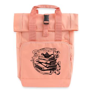 Wunderlampe - Rolltop Rucksack mit zwei Griffen - Chintzrosa - Vorne