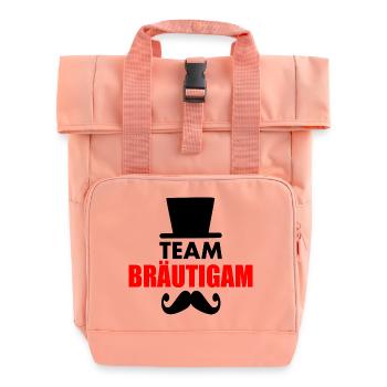 Team bräutigam - Rolltop Rucksack mit zwei Griffen - Chintzrosa - Vorne