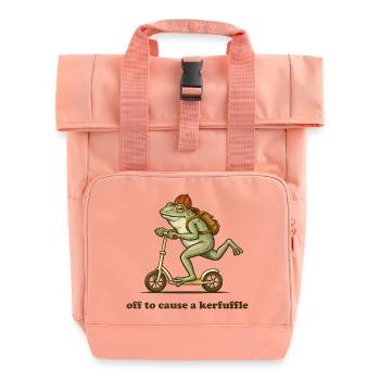 Je vais semer le remue-ménage - Sac à dos Roll Top à deux anses - rose liberty - Devant
