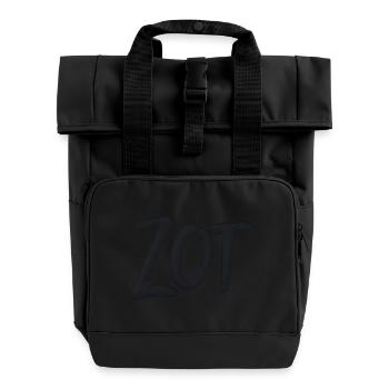 Zot – Chemises flamandes statement - Sac à dos Roll Top à deux anses - noir - Devant