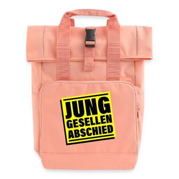 Enterrement de vie de garçon Jga bachelor - Sac à dos Roll Top à deux anses - rose liberty - Devant
