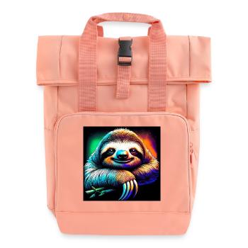 paresse - Sac à dos Roll Top à deux anses - rose liberty - Devant