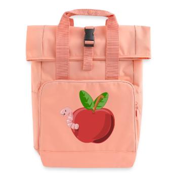 Wurm - Rolltop Rucksack mit zwei Griffen - Chintzrosa - Vorne