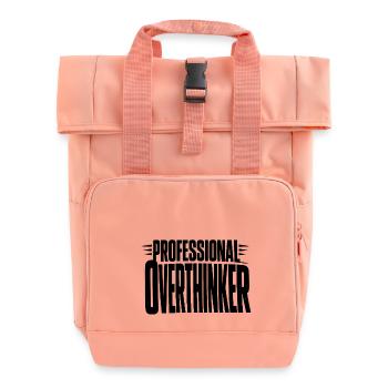 Penseur exagéré professionnel En Gros - Sac à dos Roll Top à deux anses - rose liberty - Devant