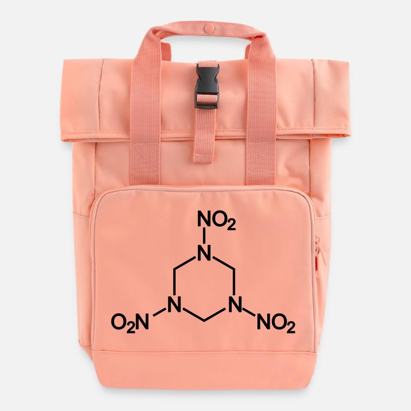 C4 explosifs RDX - Sac à dos Roll Top à deux anses - rose liberty