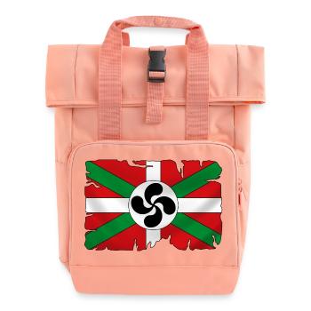 Drapeau Basque - Sac à dos Roll Top à deux anses - rose liberty - Devant