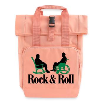 Rock n Roll 2clr New - Rolltop Rucksack mit zwei Griffen - Chintzrosa - Vorne
