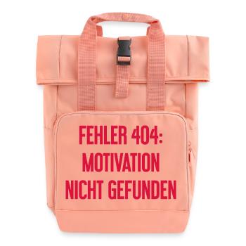 Erreur 404 : Motivation introuvable - Sac à dos Roll Top à deux anses - rose liberty - Devant