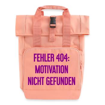 Erreur 404 : Motivation introuvable - Sac à dos Roll Top à deux anses - rose liberty - Devant