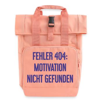 Erreur 404 : Motivation introuvable - Sac à dos Roll Top à deux anses - rose liberty - Devant