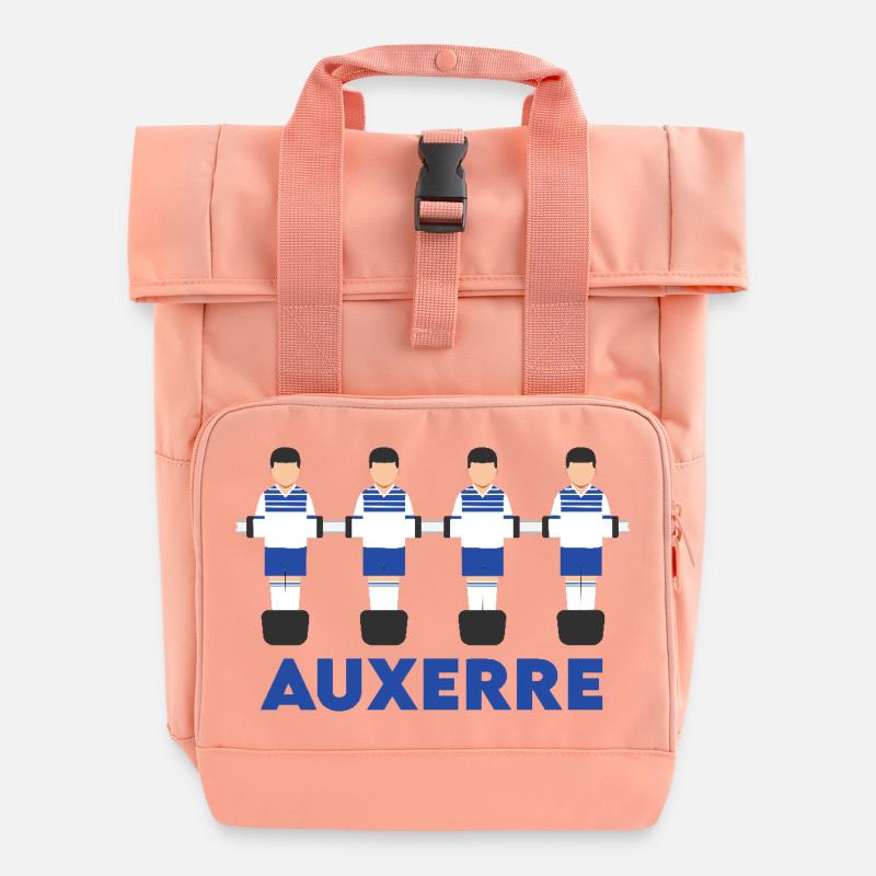 Auxerre - Roll Top Backpack with Two Handles - chintz rose