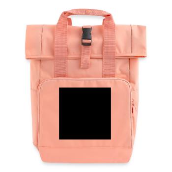 Place de Math symbole - noir - Sac à dos Roll Top à deux anses - rose liberty - Devant