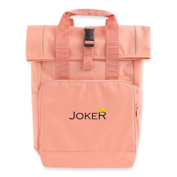 Joker Vers 1 - Rolltop Rucksack mit zwei Griffen - Chintzrosa - Vorne
