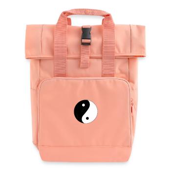 Yin et Yang philosophie Daoisme - Sac à dos Roll Top à deux anses - rose liberty - Devant