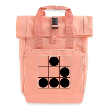 Hacker - Rolltop Rucksack mit zwei Griffen - Chintzrosa - Vorne