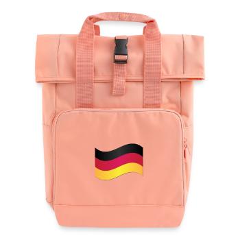 Drapeau allemand - Sac à dos Roll Top à deux anses - rose liberty - Devant