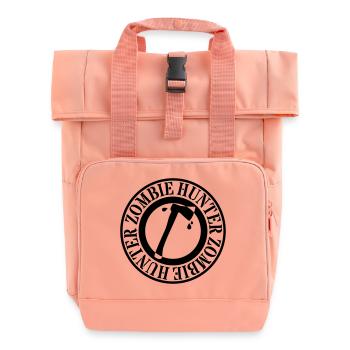 Zombie Hunter - Rolltop Rucksack mit zwei Griffen - Chintzrosa - Vorne