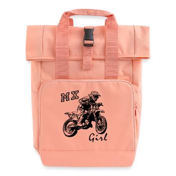 mx girl - Sac à dos Roll Top à deux anses - rose liberty - Devant