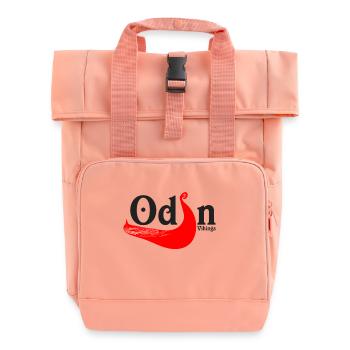 Odin - Rolltop Rucksack mit zwei Griffen - Chintzrosa - Vorne