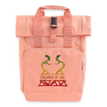 enfants de jah reggae - Sac à dos Roll Top à deux anses - rose liberty - Devant