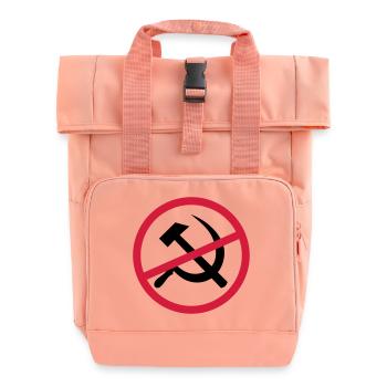 Signe du communisme interdit - Sac à dos Roll Top à deux anses - rose liberty - Devant