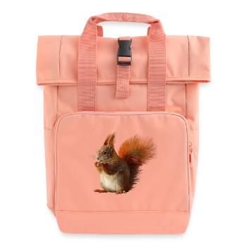 Écureuil - Sac à dos Roll Top à deux anses - rose liberty - Devant