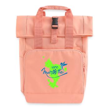 Mayotte - Sac à dos Roll Top à deux anses - rose liberty - Devant