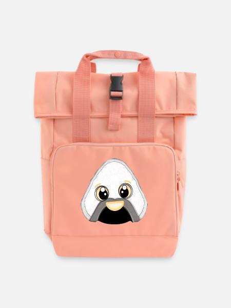 ONIGIRI - KAWAII SUSHI - LUSTIG - Rolltop Rucksack mit zwei Griffen - Chintzrosa