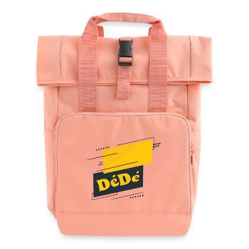 Dédé - Rolltop Rucksack mit zwei Griffen - Chintzrosa - Vorne