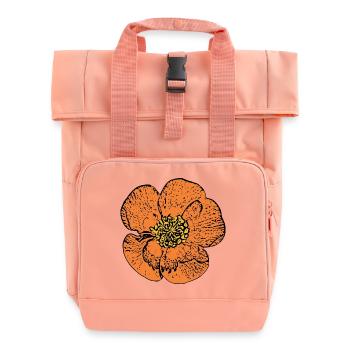 Mother's Day Gift Mother's Day Gift Idea - Roll Top Backpack with Two Handles - chintz rose - Front