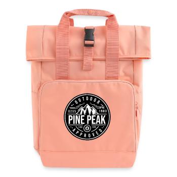 Pine Peak - Approuvé pour l’extérieur - Sac à dos Roll Top à deux anses - rose liberty - Devant