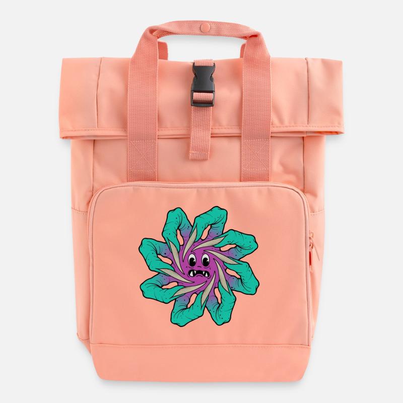 Bael - Rolltop Rucksack mit zwei Griffen - Chintzrosa