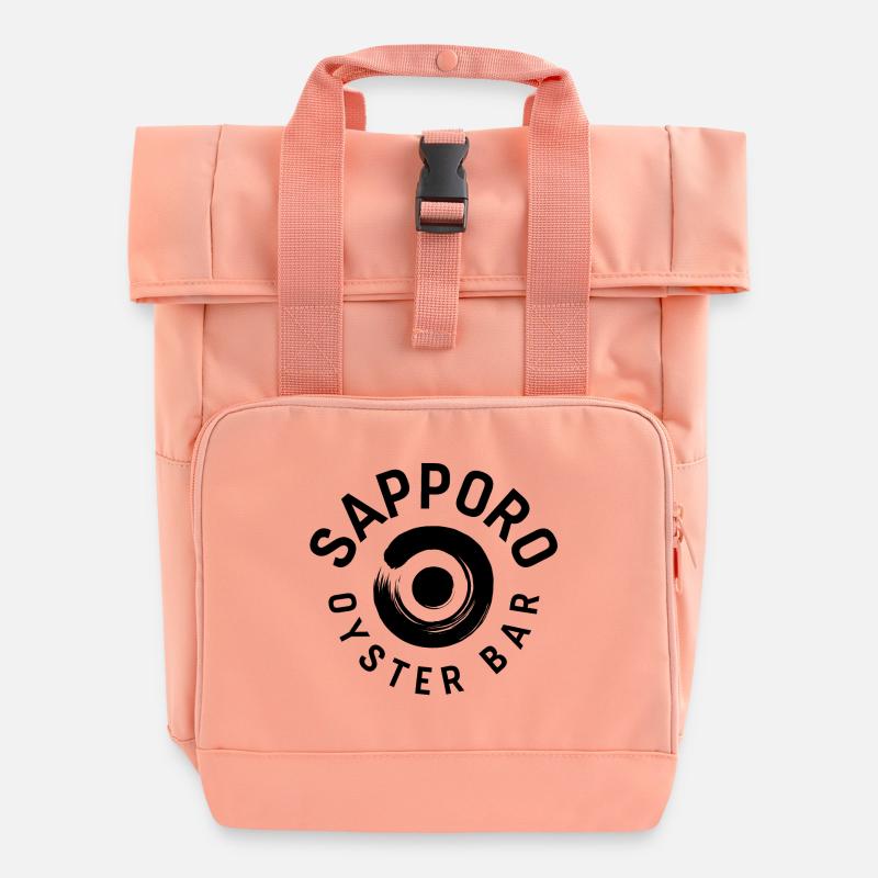 SAPPORO OYSTER BAR - Rolltop Rucksack mit zwei Griffen - Chintzrosa
