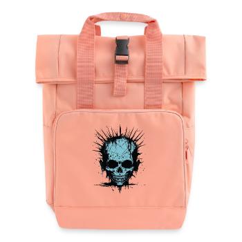 Horreur effrayante Punk Zombie - Sac à dos Roll Top à deux anses - rose liberty - Devant