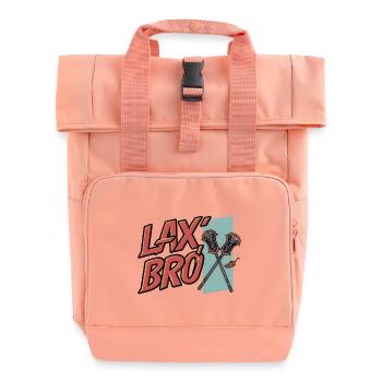 Lax, Bro - Rolltop Rucksack mit zwei Griffen - Chintzrosa - Vorne