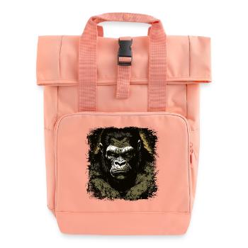 Gorilla - Rolltop Rucksack mit zwei Griffen - Chintzrosa - Vorne