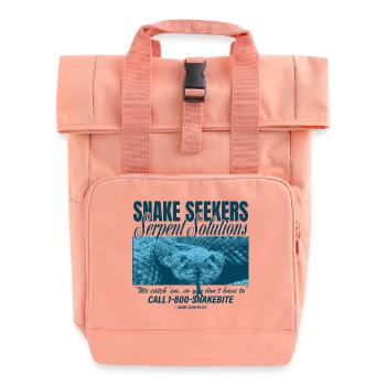 Chercheurs de serpents – Serpent Solutions - Sac à dos Roll Top à deux anses - rose liberty - Devant