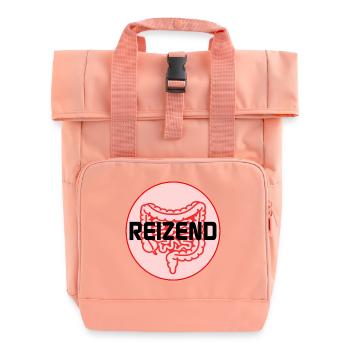 REIZEND DARM REIZDARM - Rolltop Rucksack mit zwei Griffen - Chintzrosa - Vorne