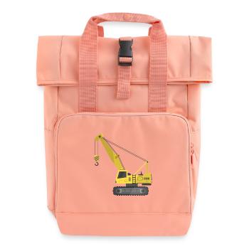 Krabbenkran - Rolltop Rucksack mit zwei Griffen - Chintzrosa - Vorne
