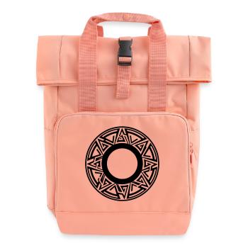 cercle moderne - Sac à dos Roll Top à deux anses - rose liberty - Devant