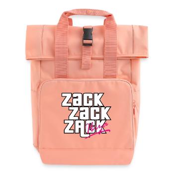 Zack Zack Zack - Rolltop Rucksack mit zwei Griffen - Chintzrosa - Vorne
