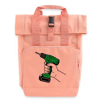 Homme à tout faire - Sac à dos Roll Top à deux anses - rose liberty - Devant